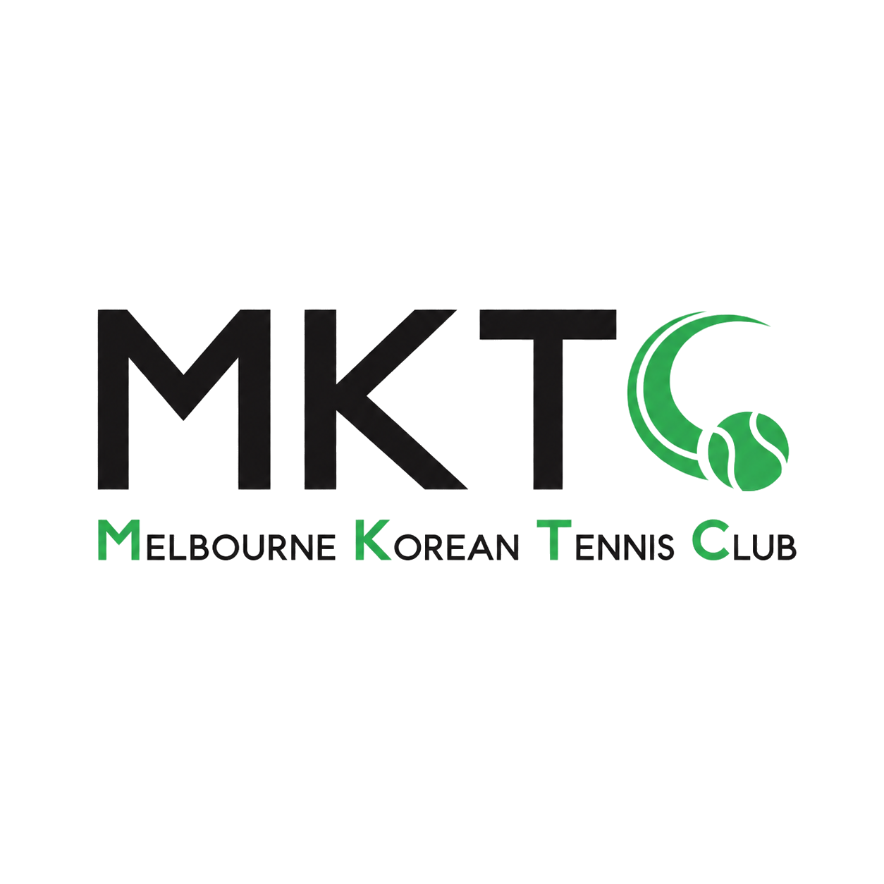 Melbourne Korean Tennis Club MKTC 로고